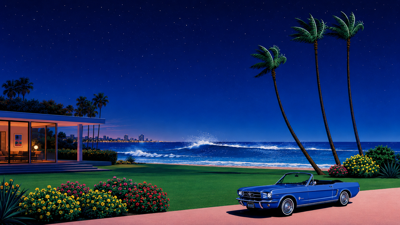 Ocean Life - California Nights Beverly Walls