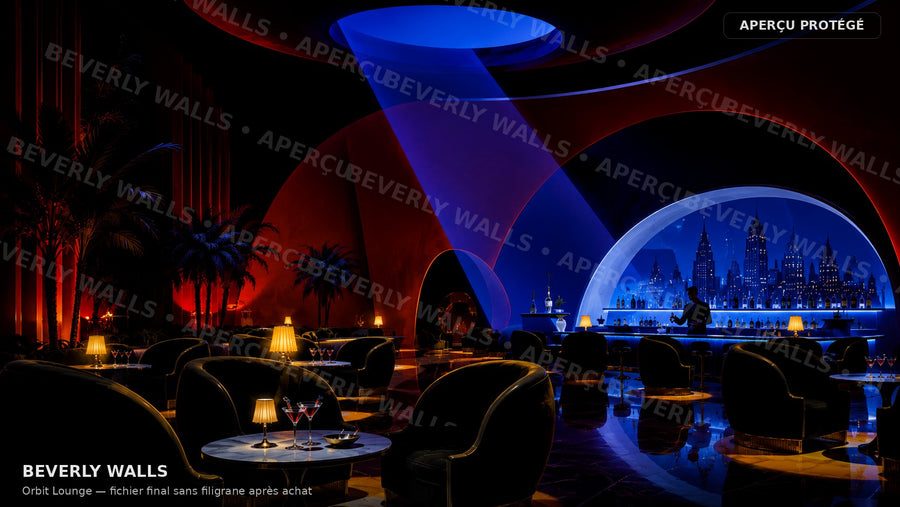 Orbit Lounge - aperçu protégé Beverly Walls
