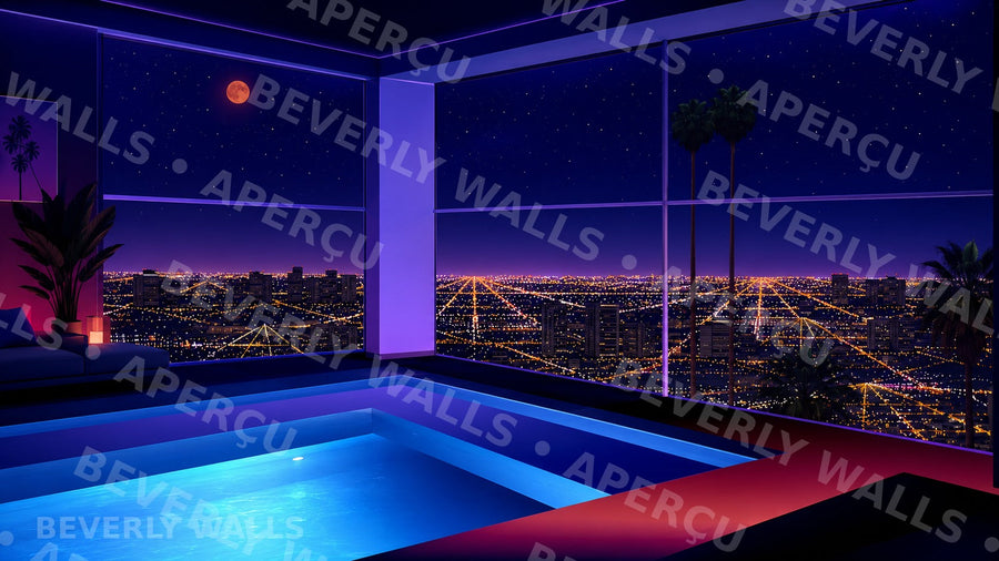 City Lights - aperçu protégé Beverly Walls
