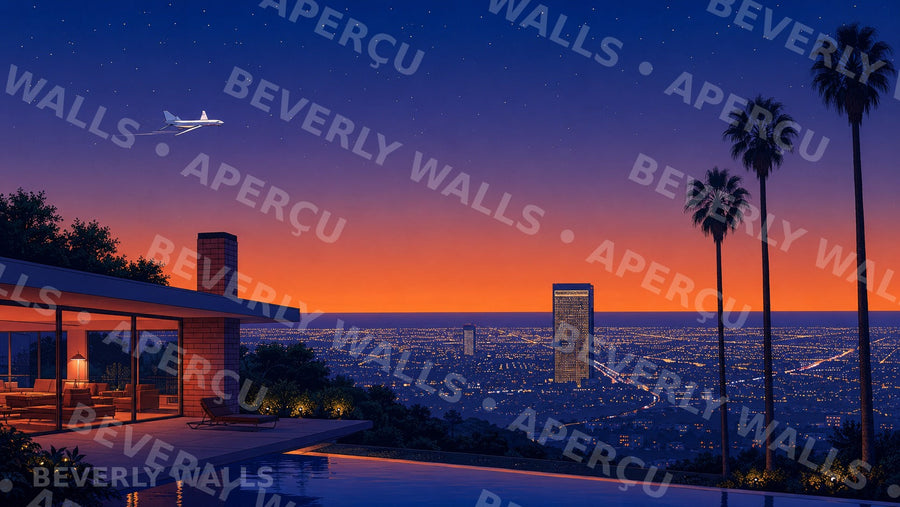 Sunset Flight - aperçu protégé Beverly Walls