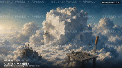 Ciel en Matière - aperçu filigrané Beverly Walls