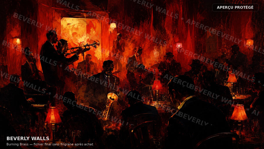 Burning Brass - aperçu protégé Beverly Walls
