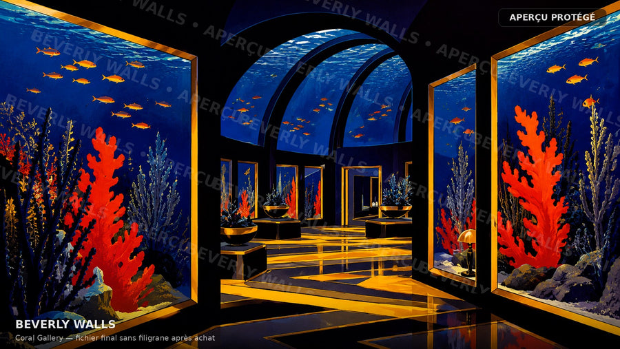 Coral Gallery - aperçu protégé Beverly Walls