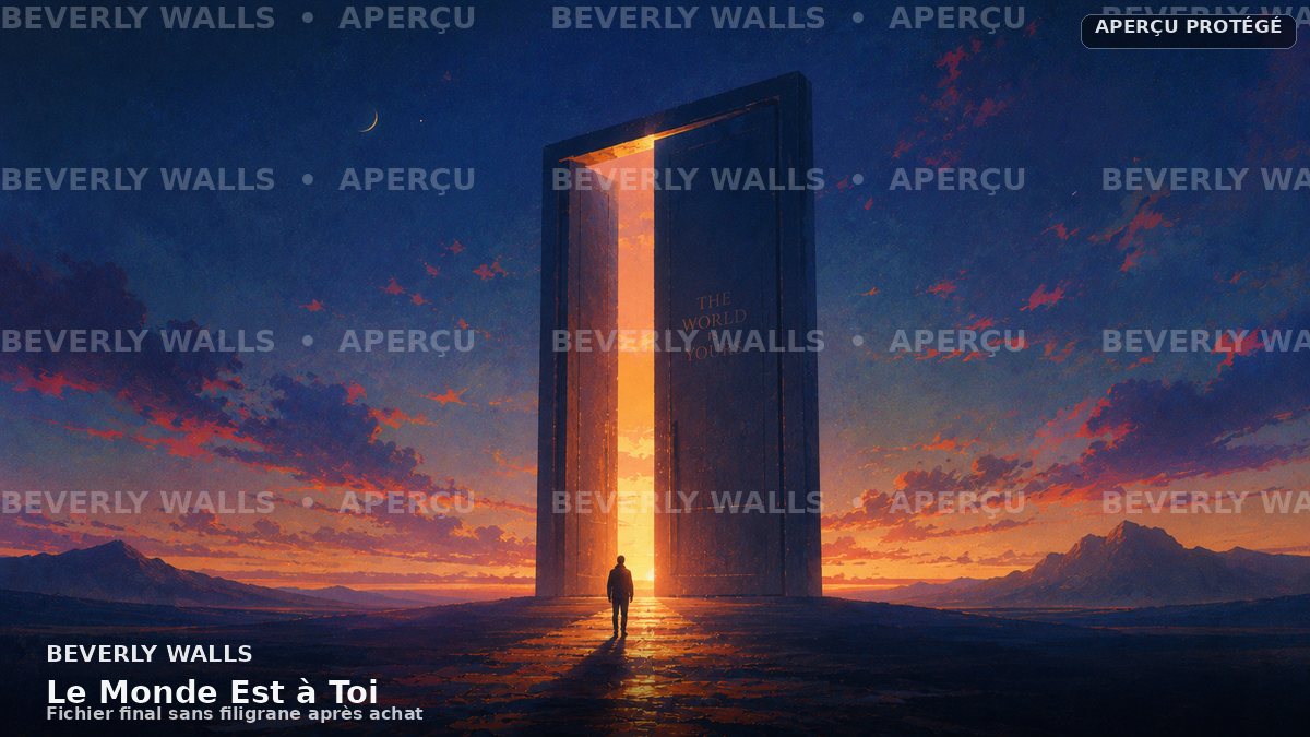 Le Monde Est à Toi - aperçu filigrané Beverly Walls
