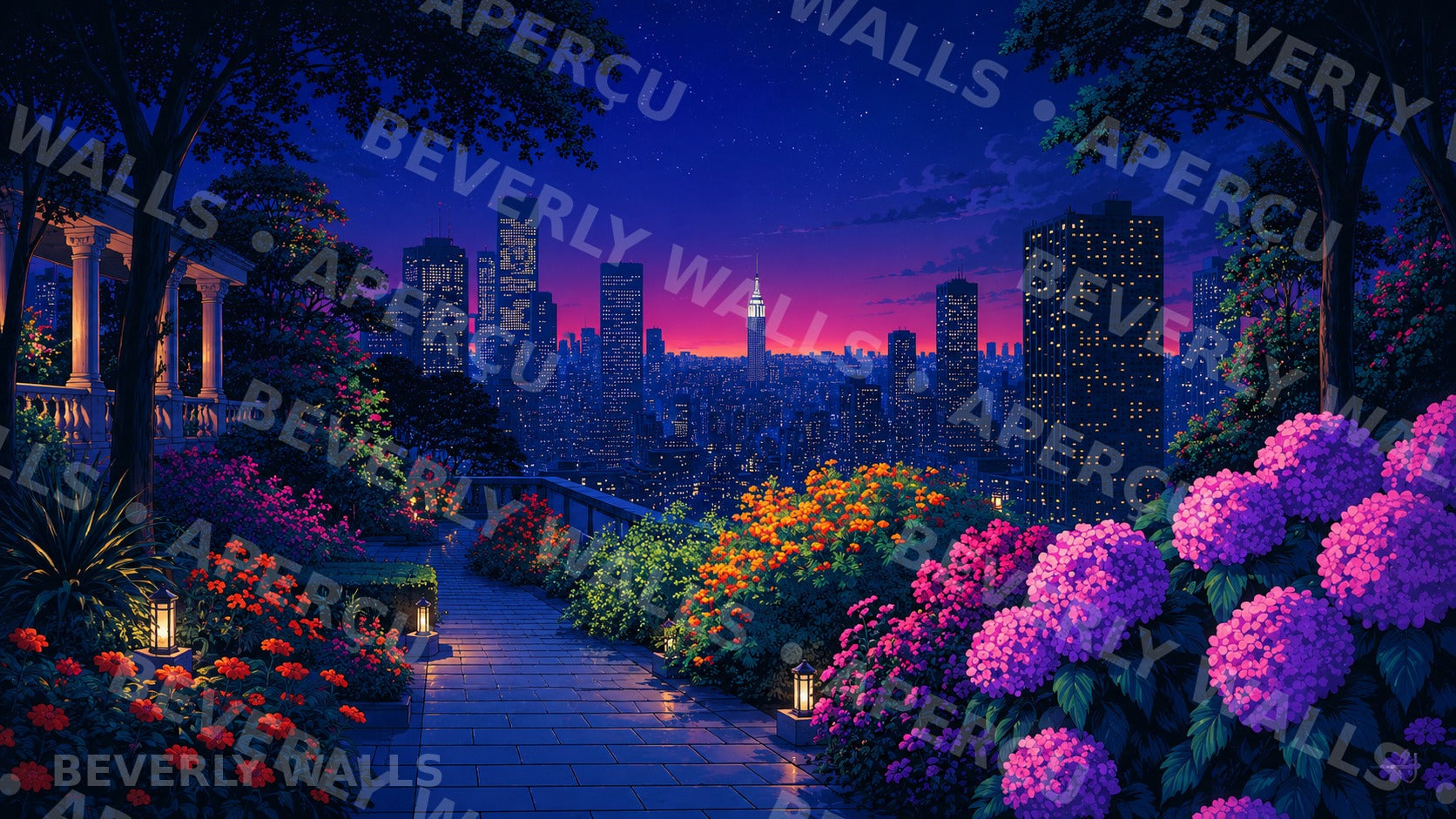 Skyline Bloom - aperçu protégé Beverly Walls