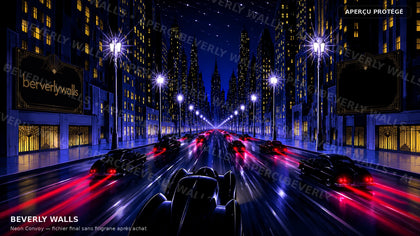 Neon Convoy - aperçu protégé Beverly Walls