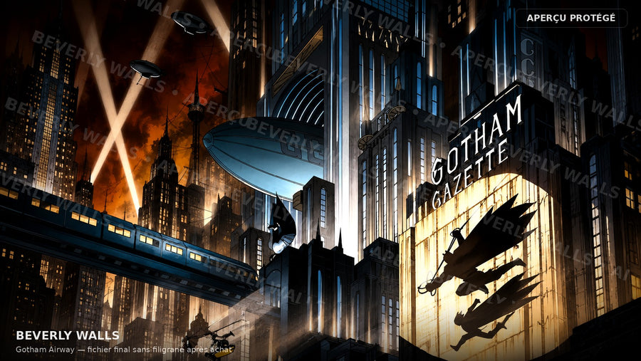 Gotham Airway - aperçu protégé Beverly Walls