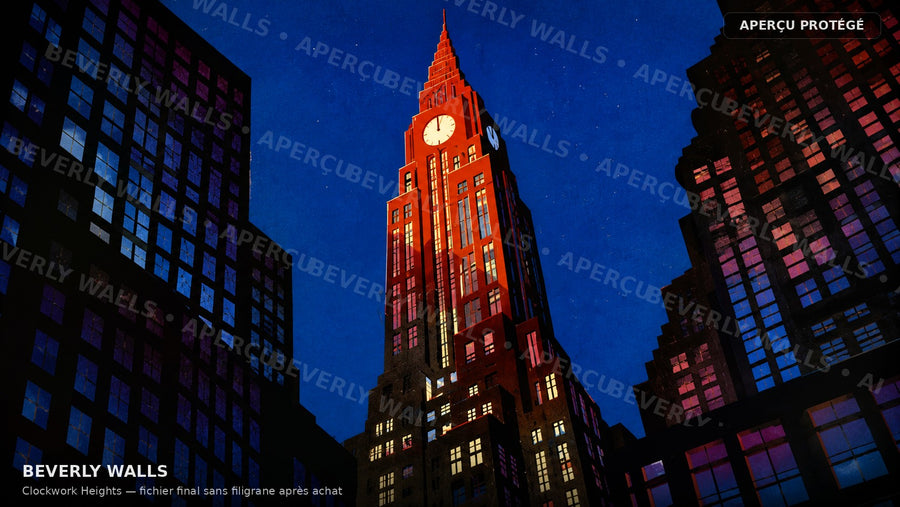 Clockwork Heights - aperçu protégé Beverly Walls