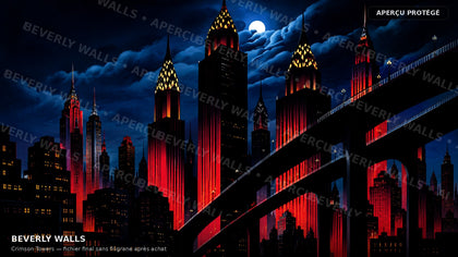 Crimson Towers - aperçu protégé Beverly Walls