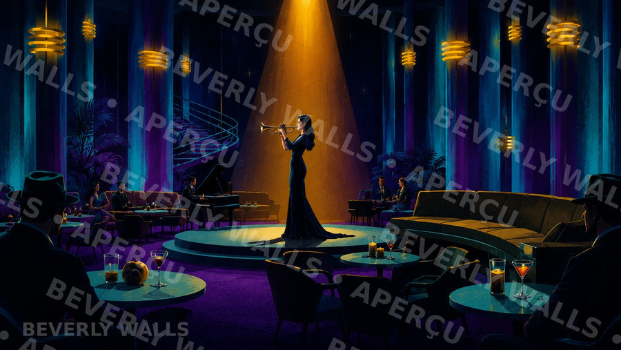 Jazz Night - aperçu protégé Beverly Walls