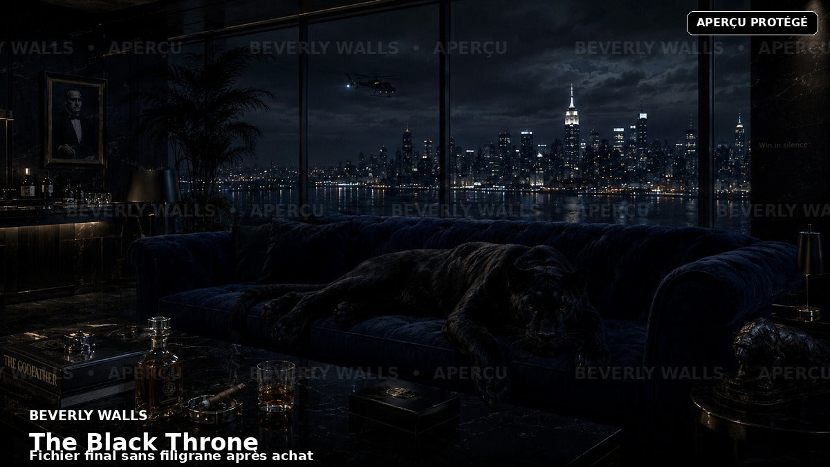 The Black Throne - aperçu filigrané léger Beverly Walls